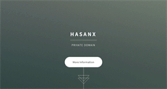Desktop Screenshot of hasanx.com