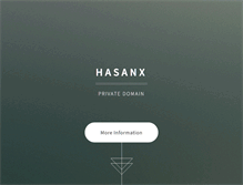 Tablet Screenshot of hasanx.com